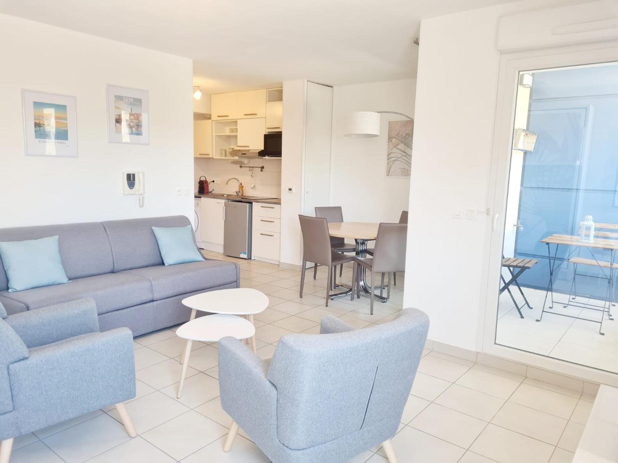 Studio A La Mer Avec Piscine Sète Exterior foto